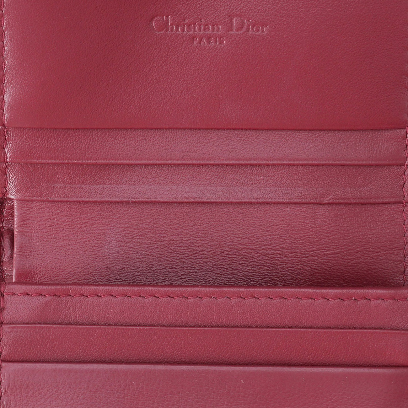 CHRISTIAN DIOR(USED)디올 레이디 디올 가드니아 월릿